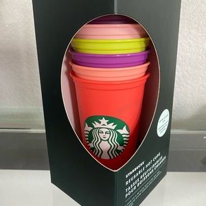 Starbucks reusable hot cups